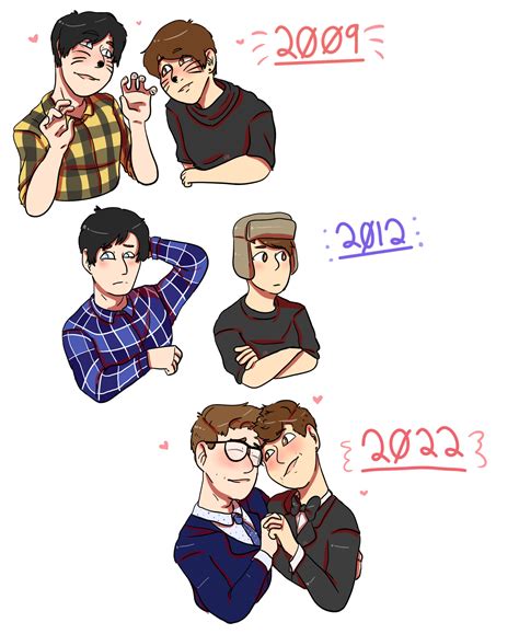 2009, 2012, 2022 Phan ( Warning: Cute, Slight Shipping).